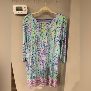Lilly Pulitzer 3/4 Sleeve Swing Dress size XL